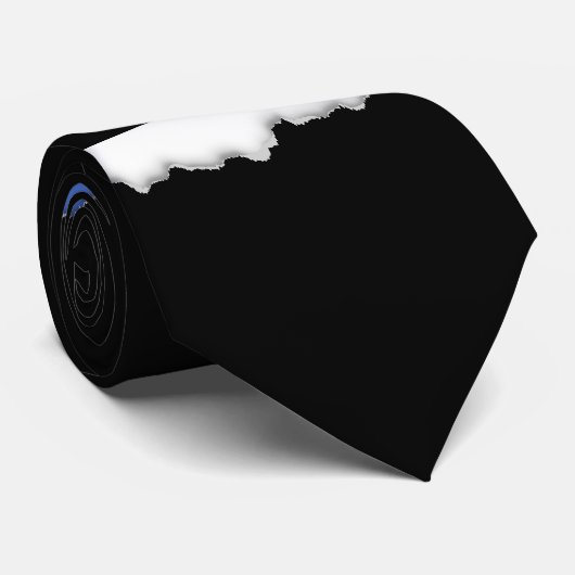 Vlag van Estland Stropdas (Opgerold)