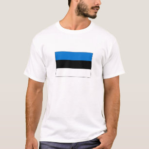 Vlag van Estland T-shirt