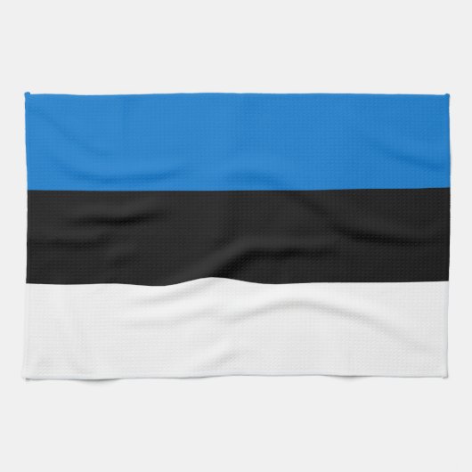 Vlag van Estland Theedoek (Horizontaal)
