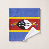 Vlag van Eswatini Bad Handdoek (Wasdoekje)