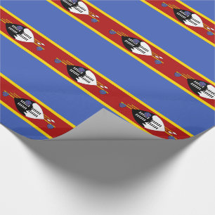 Vlag van Eswatini Cadeaupapier
