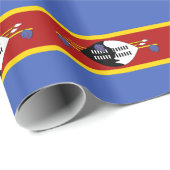 Vlag van Eswatini Cadeaupapier (Rol Hoek)