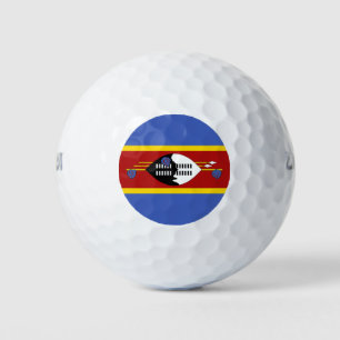 Vlag van Eswatini Golfballen