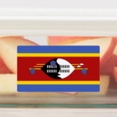Vlag van Eswatini Labels (Aangebracht)