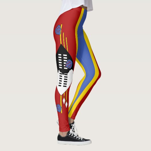 Vlag van Eswatini Leggings (Rechts)