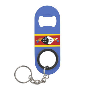 Vlag van Eswatini Mini Flessenopener