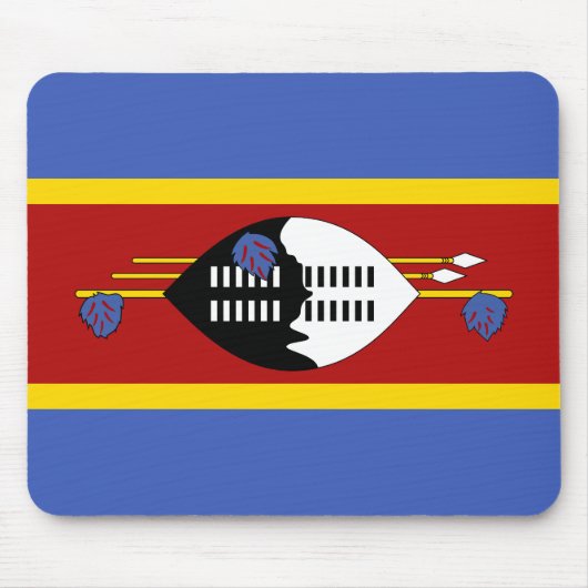 Vlag van Eswatini Muismat (Voorkant)