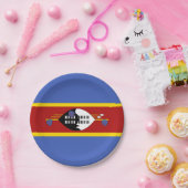 Vlag van Eswatini Papieren Bordje (Feest)