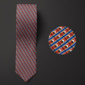 Vlag van Eswatini Patroon Stropdas
