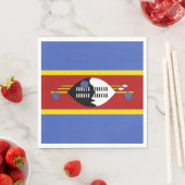 Vlag van Eswatini Servet (Insitu)