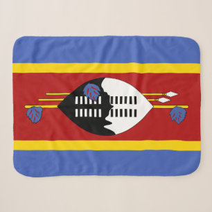 Vlag van Eswatini Sherpa Deken