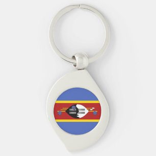 Vlag van Eswatini Sleutelhanger