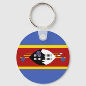 Vlag van Eswatini Sleutelhanger (Achterkant)