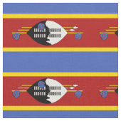 Vlag van Eswatini Stof (Close Up)
