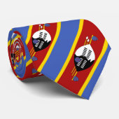 Vlag van Eswatini Stropdas (Opgerold)