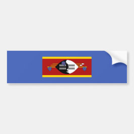 Vlag van Eswatini (Swaziland) Bumpersticker