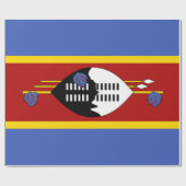Vlag van Eswatini (Swaziland) Cadeaupapier (Vlak)