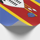 Vlag van Eswatini (Swaziland) Cadeaupapier (Hoek)