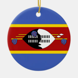 Vlag van Eswatini (Swaziland) Keramisch Ornament