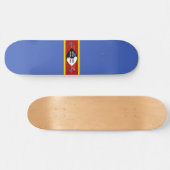 Vlag van Eswatini (Swaziland) Persoonlijk Skateboard (Horizontaal)