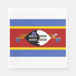 Vlag van Eswatini (Swaziland) Servet