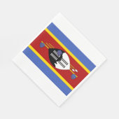 Vlag van Eswatini (Swaziland) Servet (Hoek)