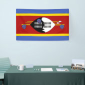 Vlag van Eswatini (Swaziland) Spandoek (Beurs)