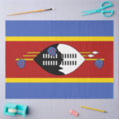 Vlag van Eswatini (Swaziland) Tissuepapier (Craft)