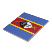Vlag van Eswatini Tegeltje (Zijkant)