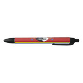 Vlag van Eswatini Zwarte Inkt Pen (Bodem)