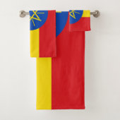 Vlag van Ethiopië Bad Handdoek (Insitu)