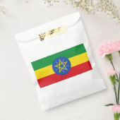 Vlag van Ethiopië Bedankzakje (Gezegeld)
