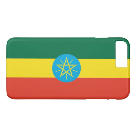 vlag van Ethiopië Case-Mate iPhone Case (Achterkant (Horizontaal))