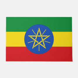 vlag van Ethiopië Deurmat