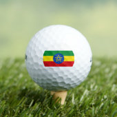 vlag van Ethiopië Golfballen (Insitu Shirt)