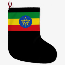 vlag van Ethiopië Grote Kerstsok
