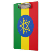 Vlag van Ethiopië Klembord (Links)