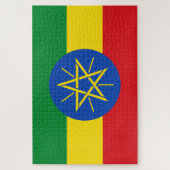 vlag van Ethiopië Legpuzzel (Verticaal)
