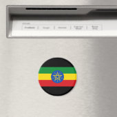 vlag van Ethiopië Magneet (Insitu (Vaatwasser))