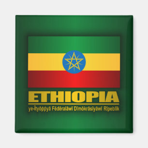 vlag van Ethiopië Magneet