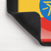 vlag van Ethiopië Muismat (Hoek)