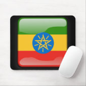 vlag van Ethiopië Muismat (Met muis)