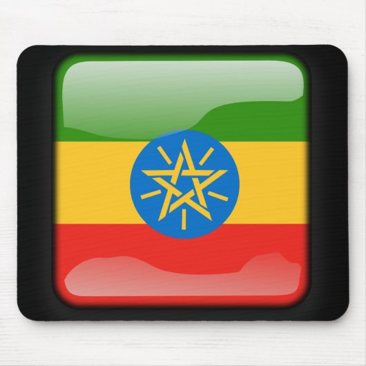 vlag van Ethiopië Muismat (Voorkant)