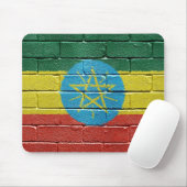 vlag van Ethiopië Muismat (Met muis)