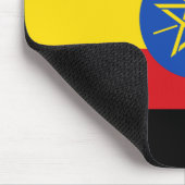 vlag van Ethiopië Muismat (Hoek)