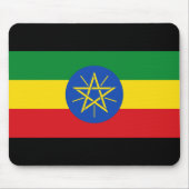 vlag van Ethiopië Muismat (Voorkant)