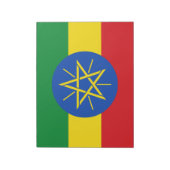 Vlag van Ethiopië Notitieblok (Linkerzijde)