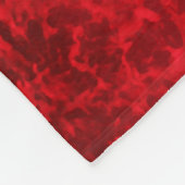 vlag van Ethiopië - Ocean Waves Fleece Deken (Hoek)