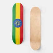 vlag van Ethiopië Persoonlijk Skateboard (Voorkant)