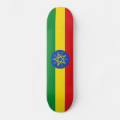 Vlag van Ethiopië Persoonlijk Skateboard (Voorkant)